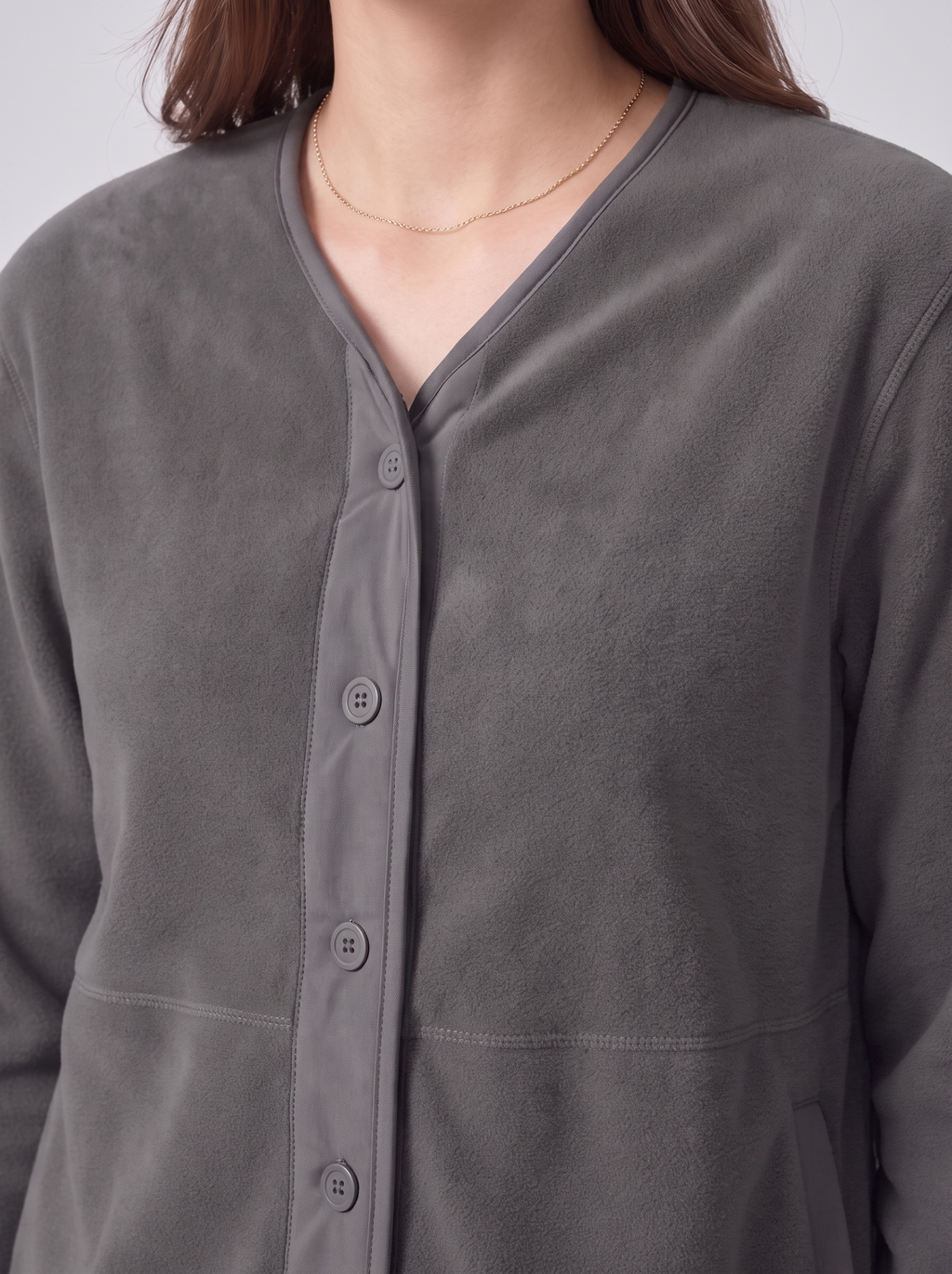 Women's Casual Fleece Cardigan