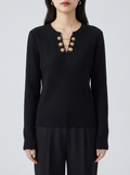 Women's Slimming Long Sleeve Sweater