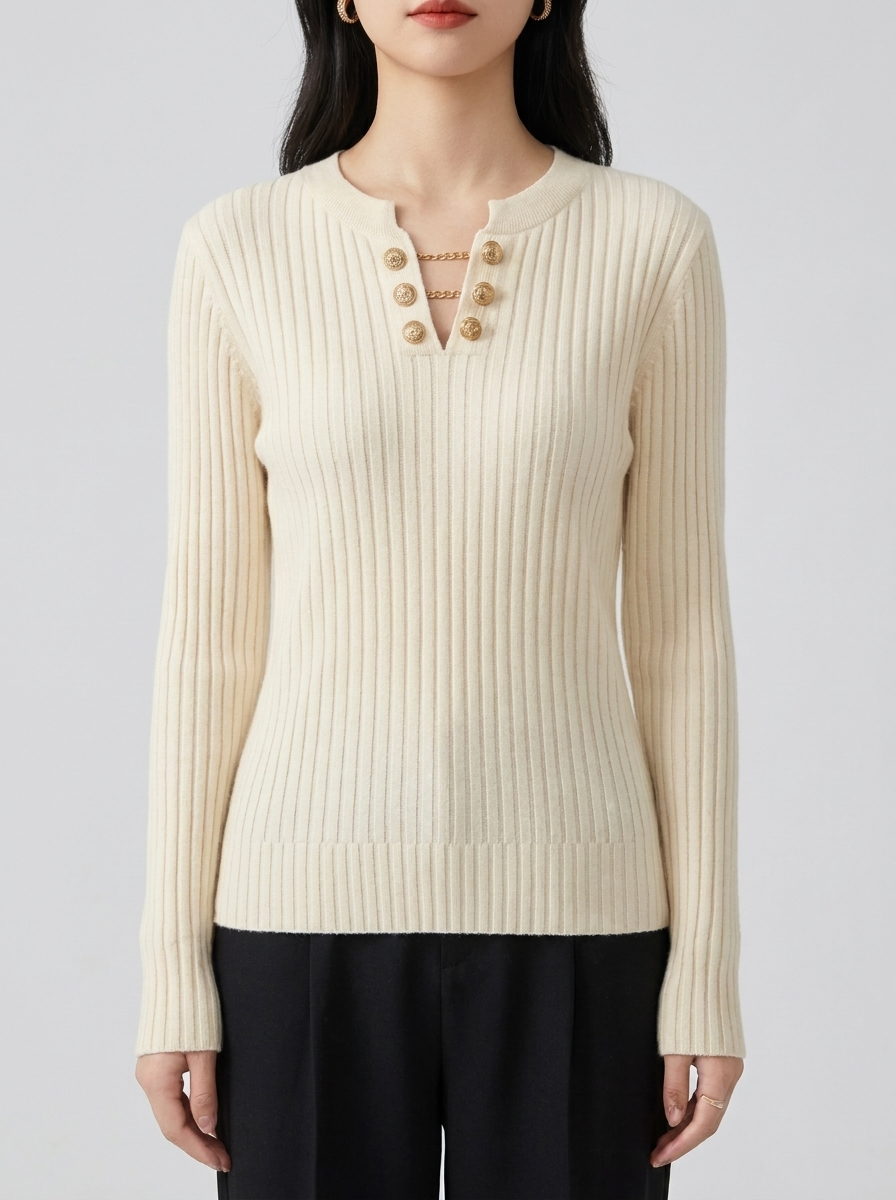 Women's Slimming Long Sleeve Sweater