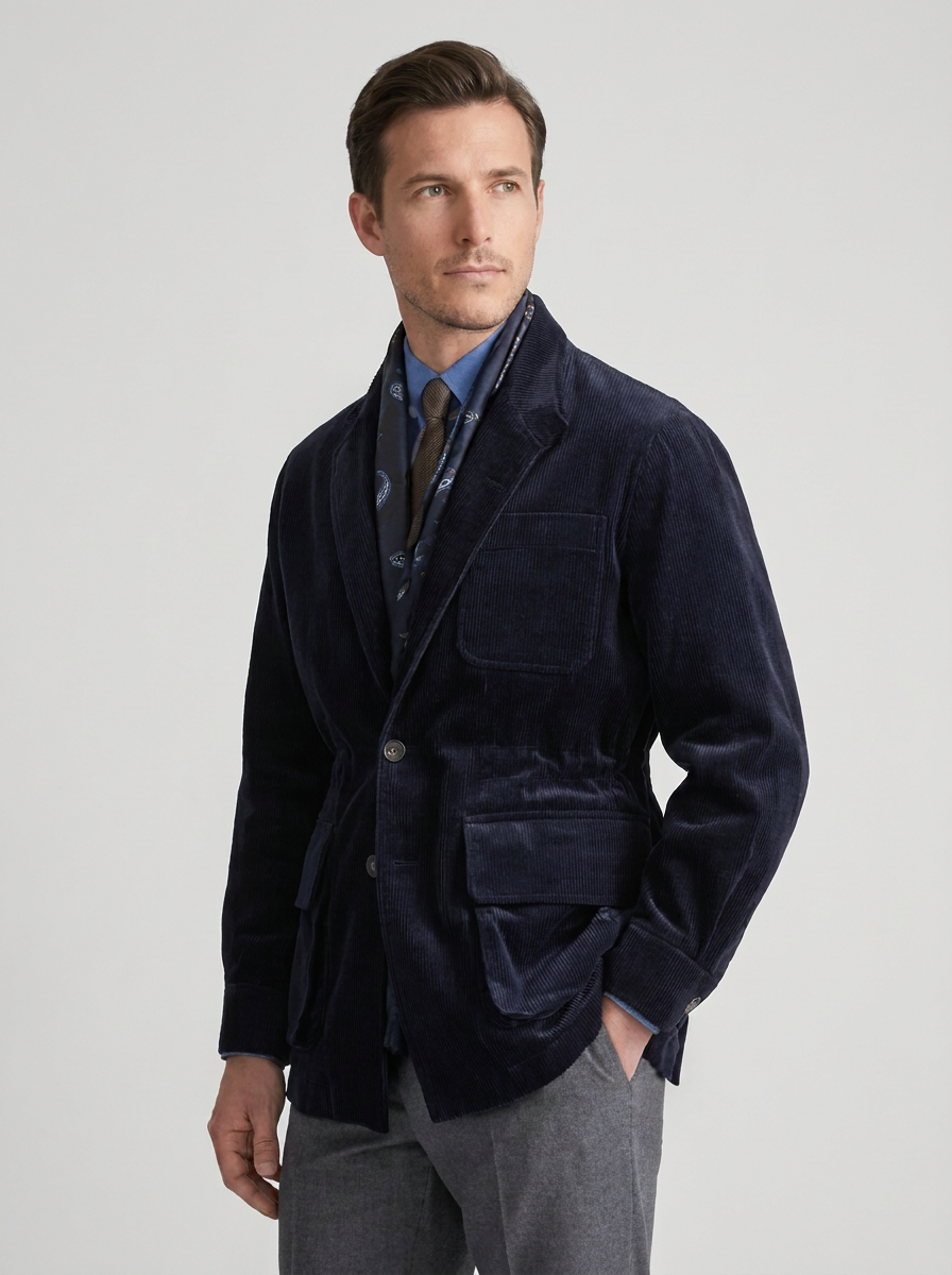 Men's Smart Casual Corduroy Jacket
