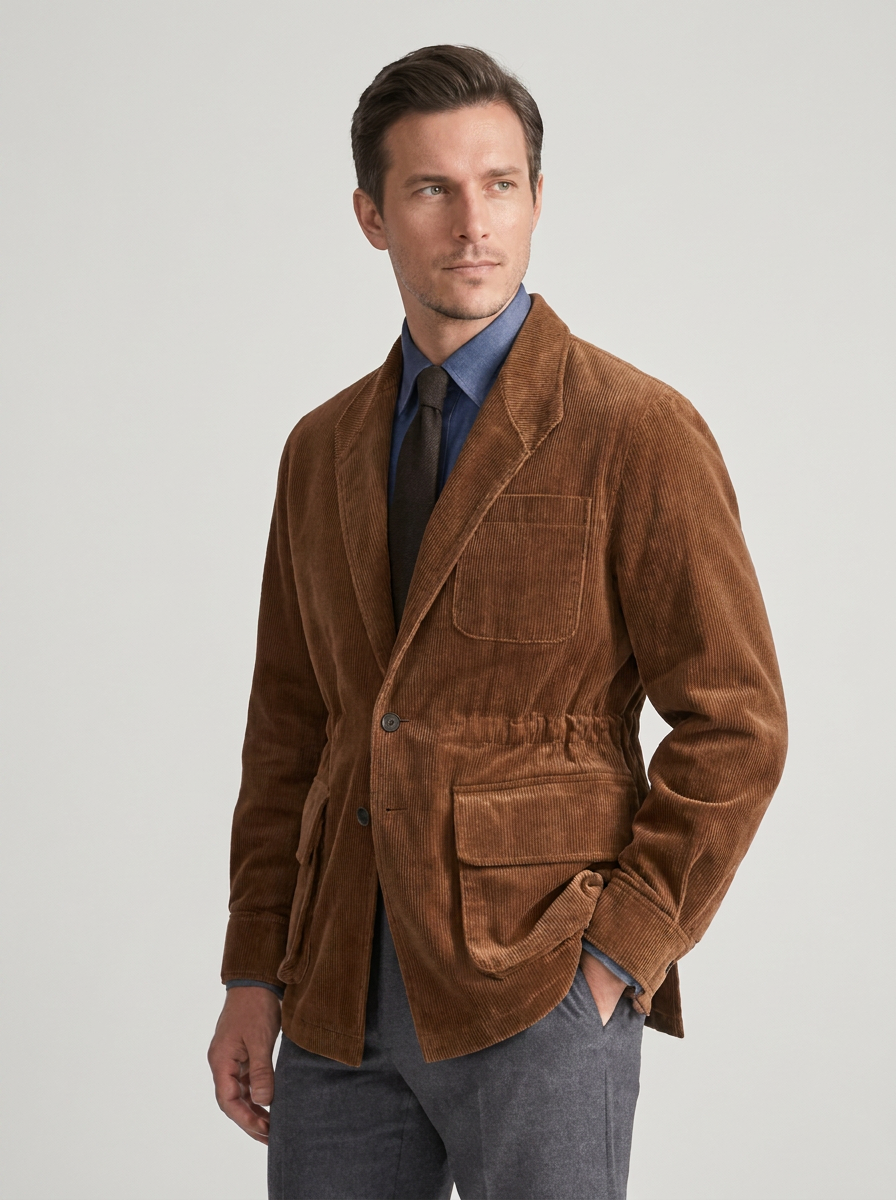 Men's Smart Casual Corduroy Jacket