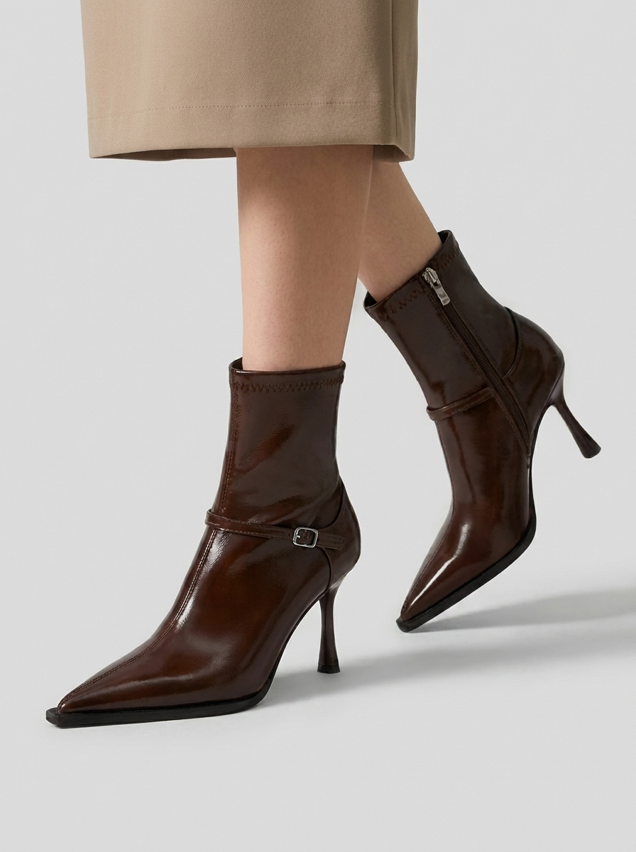 Women's High Heel Ankle Boots