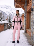 Women's Ski Suit - Sporty Hooded Ski Clothes for Winter