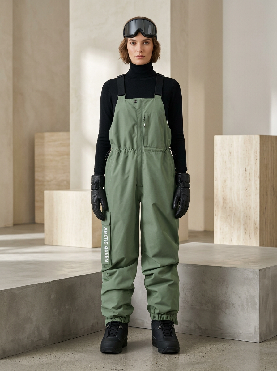 Women's Ski Bib - Waterproof and Breathable Ski Clothes