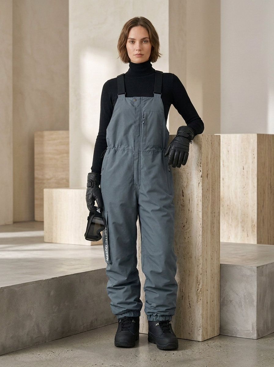 Women's Ski Bib - Waterproof and Breathable Ski Clothes