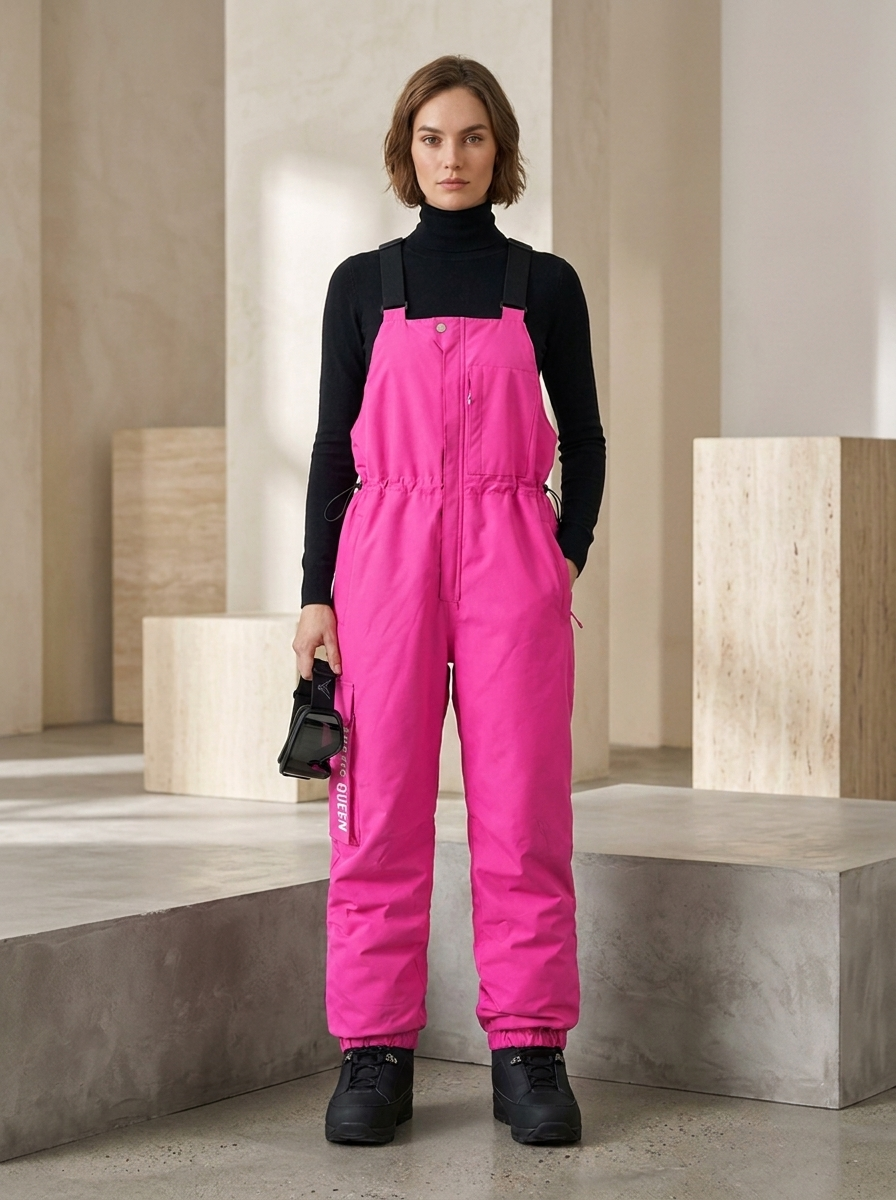 Women's Ski Bib - Waterproof and Breathable Ski Clothes