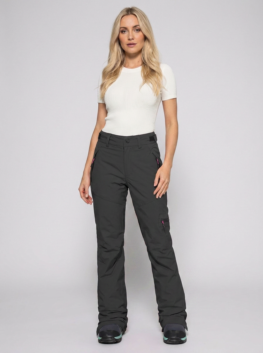 Women's Waterproof Thermal Ski Pants - Snow Pants for Winter Sports