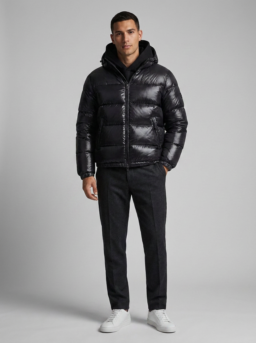 Men's Hooded Puffer Jacket