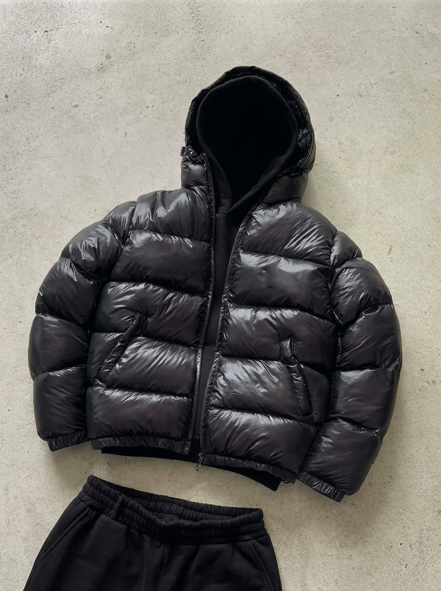 Men's Hooded Puffer Jacket