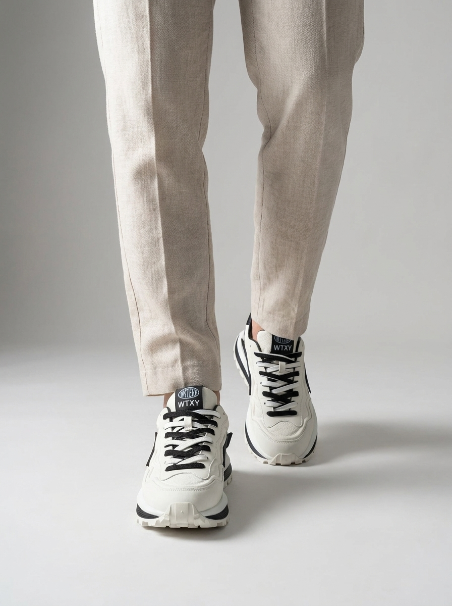 Men's Casual Sports Trainers with Anti-Slip Sole