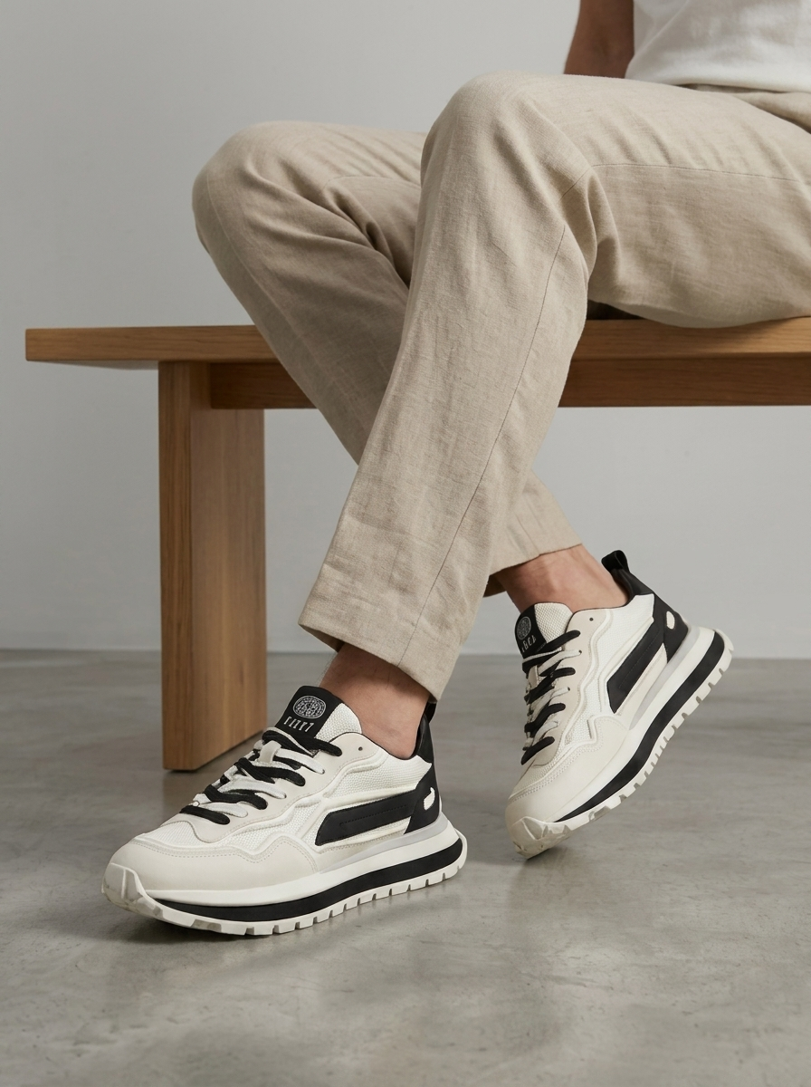 Men's Casual Sports Trainers with Anti-Slip Sole
