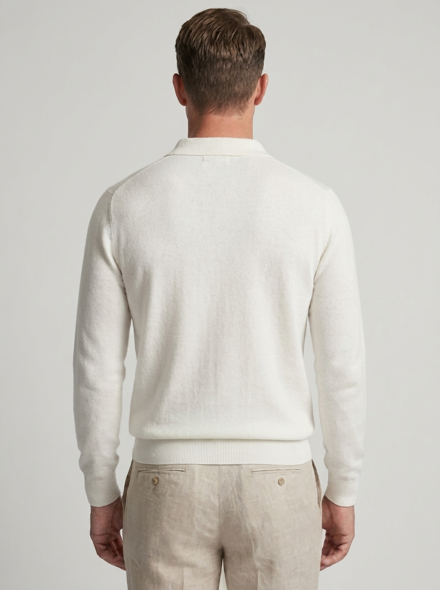 Men's Wool Long Sleeve Sweater