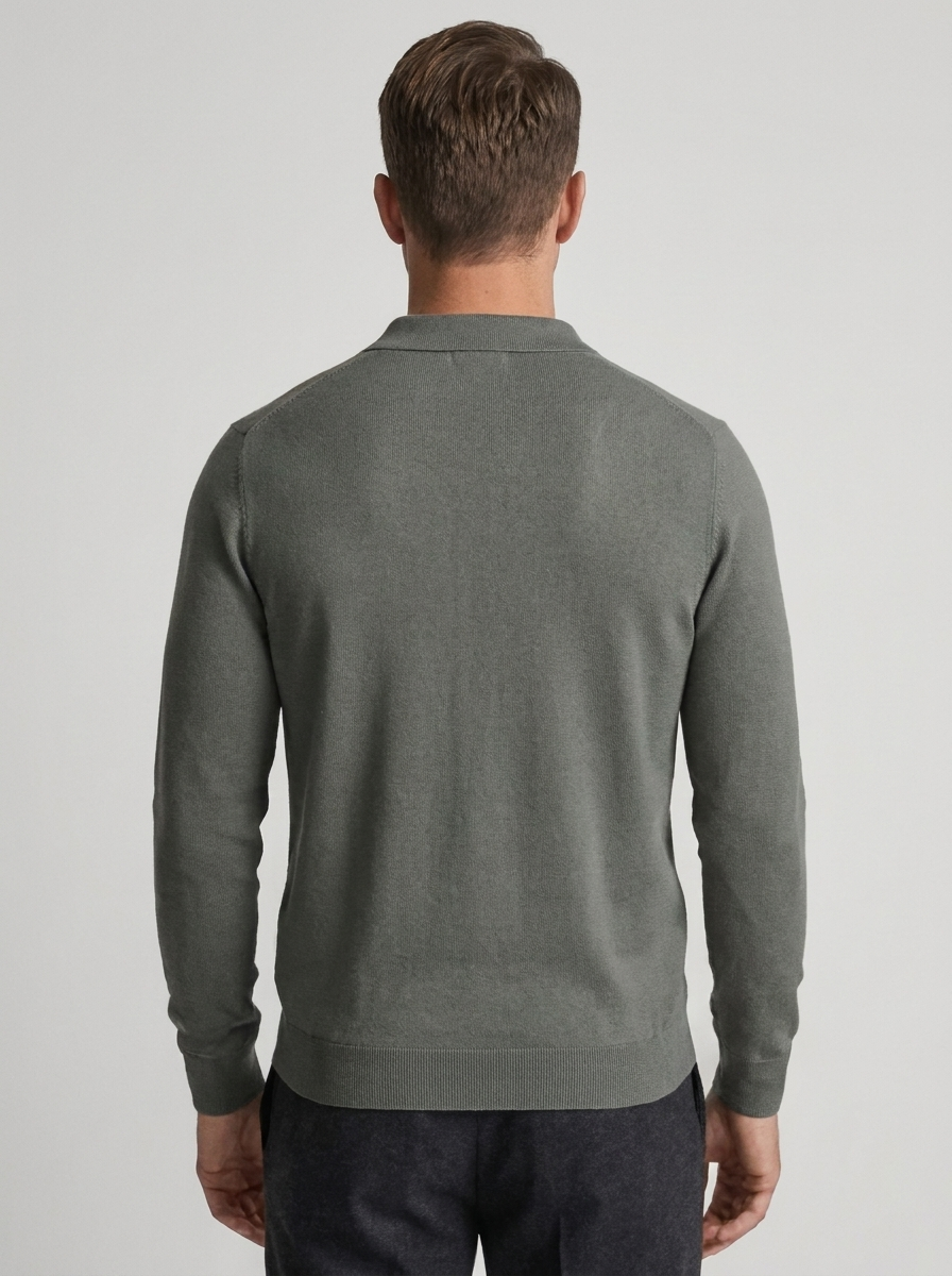 Men's Wool Long Sleeve Sweater