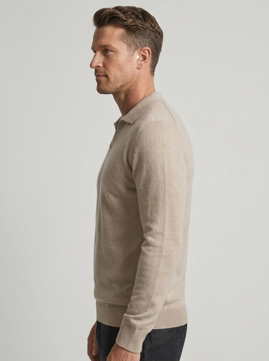 Men's Wool Long Sleeve Sweater