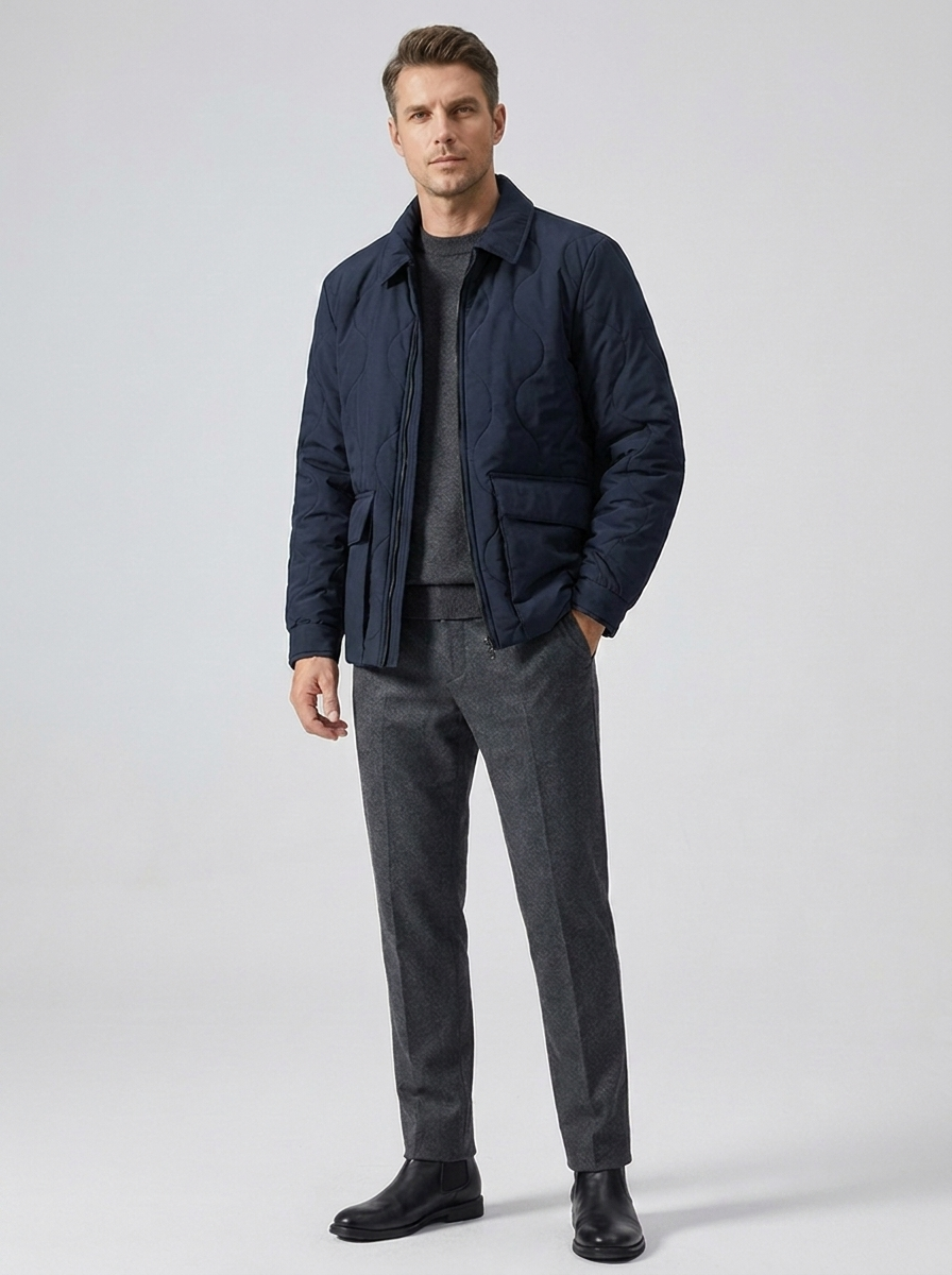 Men's Casual Lightweight Jacket for Everyday Style