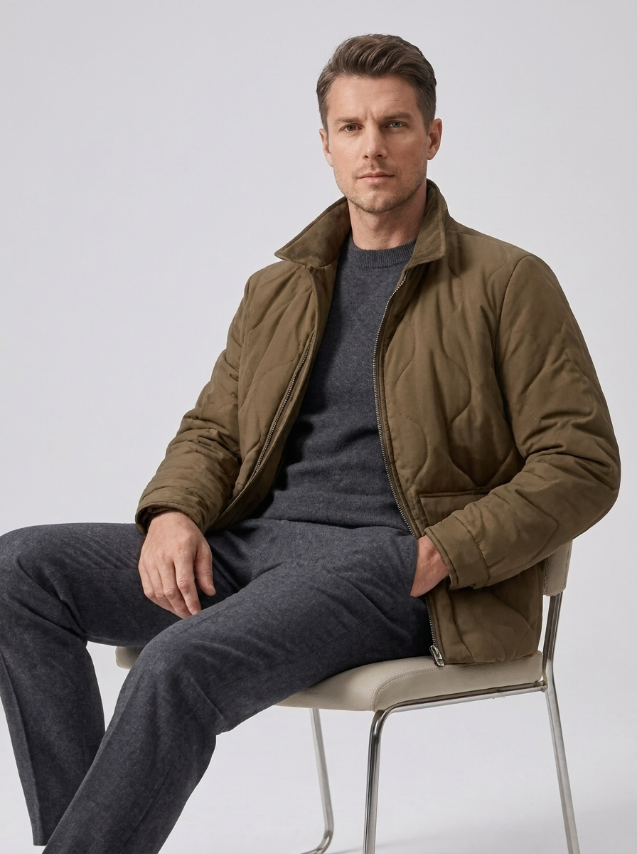 Men's Casual Lightweight Jacket for Everyday Style