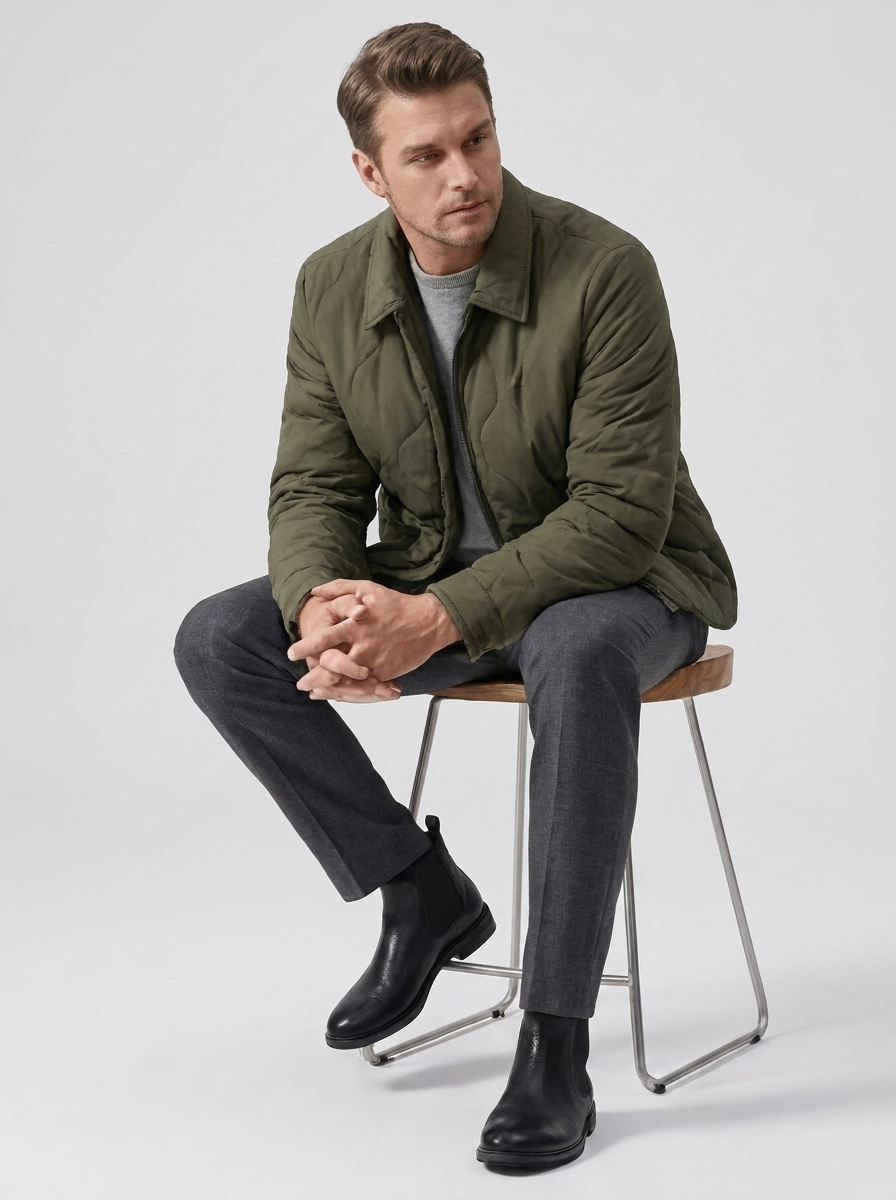 Men's Casual Lightweight Jacket for Everyday Style