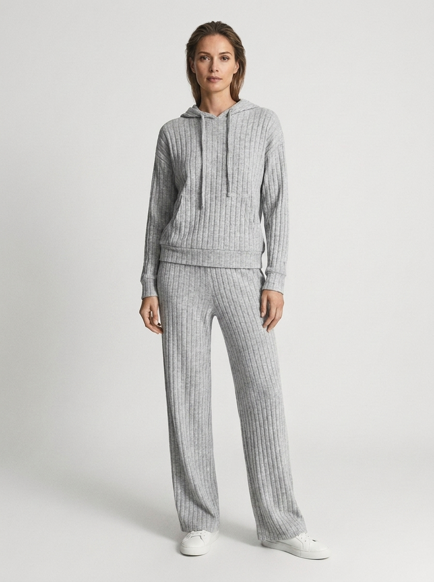 Women's Hooded Sweatshirt and Joggers Set