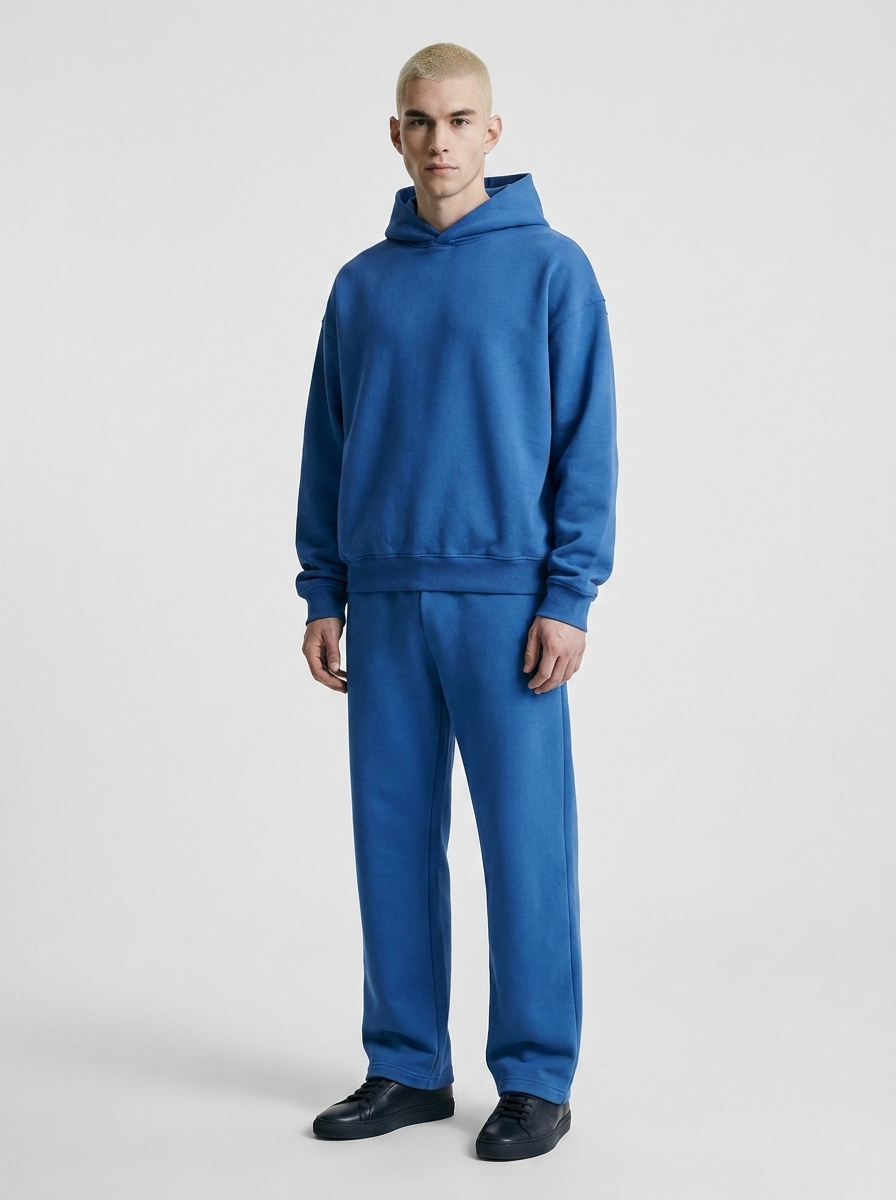 Men's Stylish Tracksuit – Comfortable Cotton Blend for Casual Wear