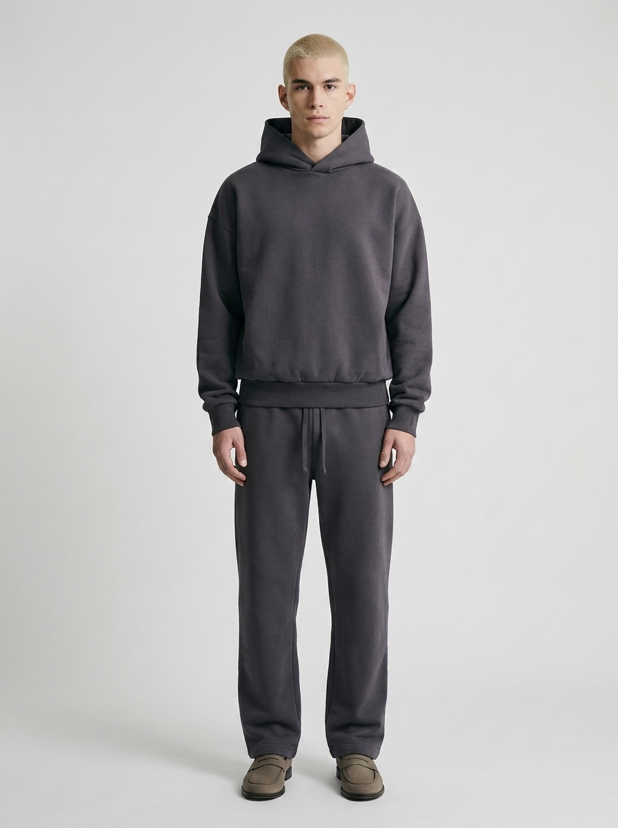 Men's Stylish Tracksuit – Comfortable Cotton Blend for Casual Wear