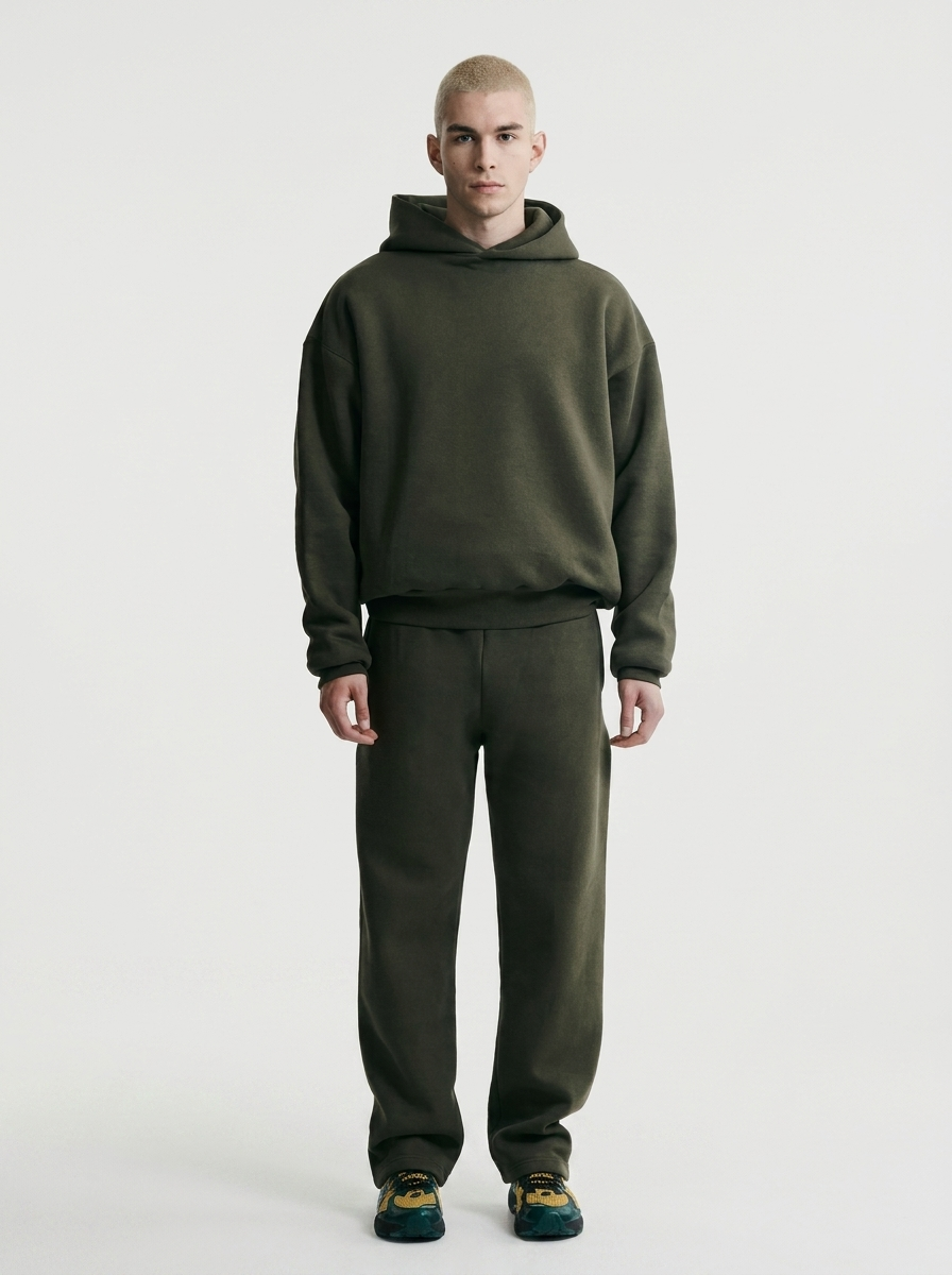 Men's Stylish Tracksuit – Comfortable Cotton Blend for Casual Wear