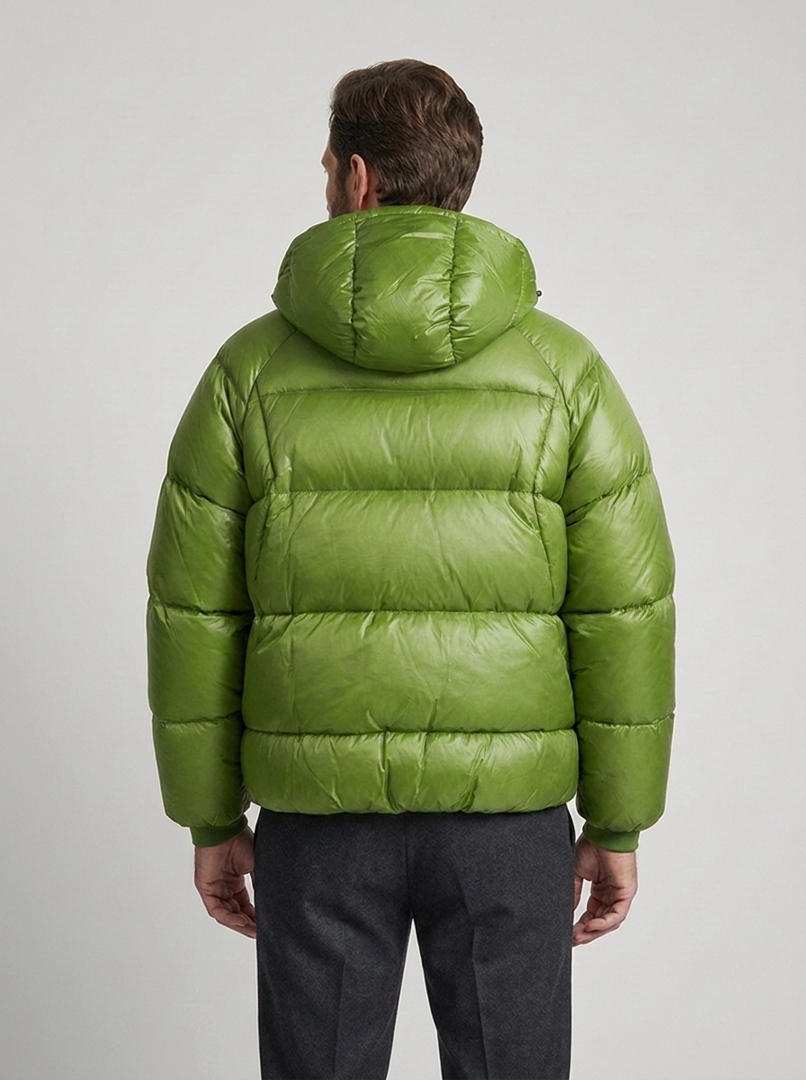 Men's Hooded Insulated Down Puffer Jacket