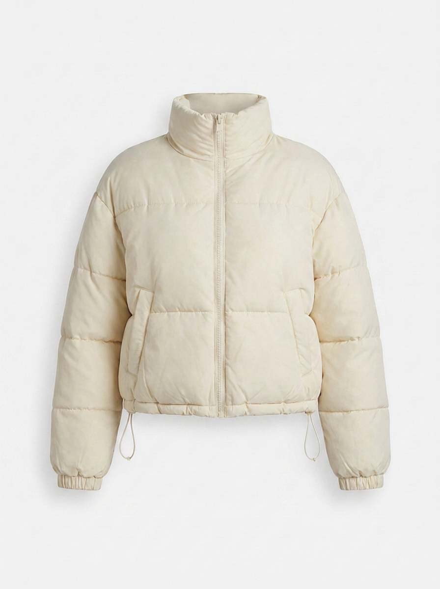 Damen-Wintersteppjacke mit Stehkragen