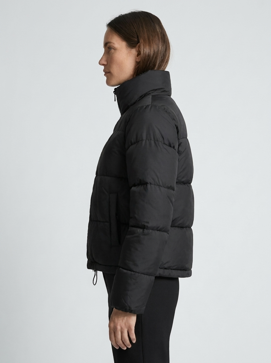 Damen-Wintersteppjacke mit Stehkragen