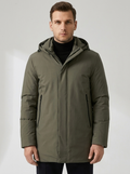 Herren-Parka – Wasserabweisendes Design für stilvollen Schutz vor kaltem Wetter