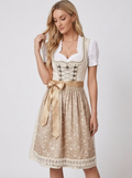 Damen-Baumwoll-Dirndl fürs Oktoberfest