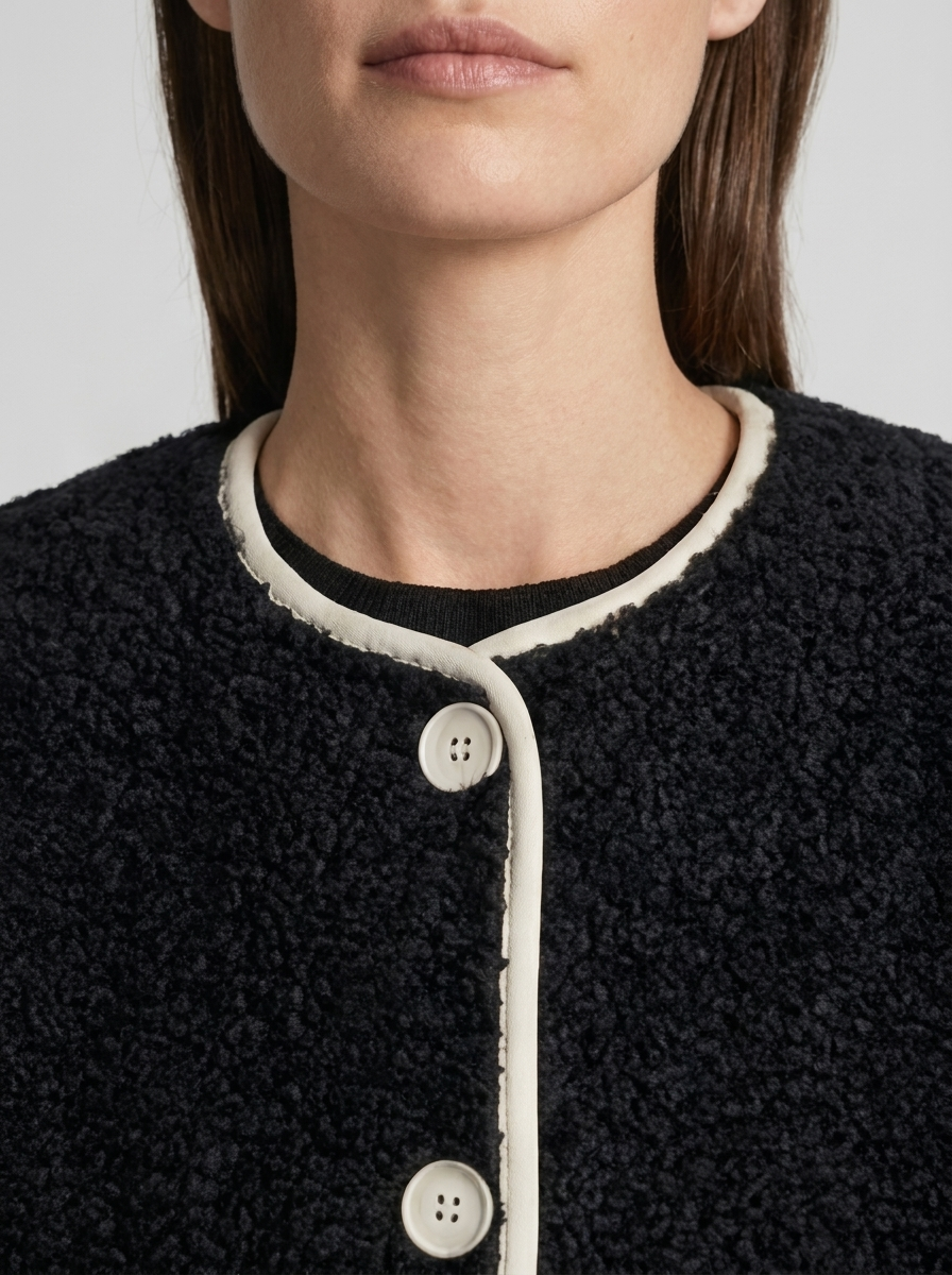 Women's Patchwork Casual Single-Breasted Jacket