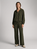 Women's Long-Sleeve Hoodie and Pants Set