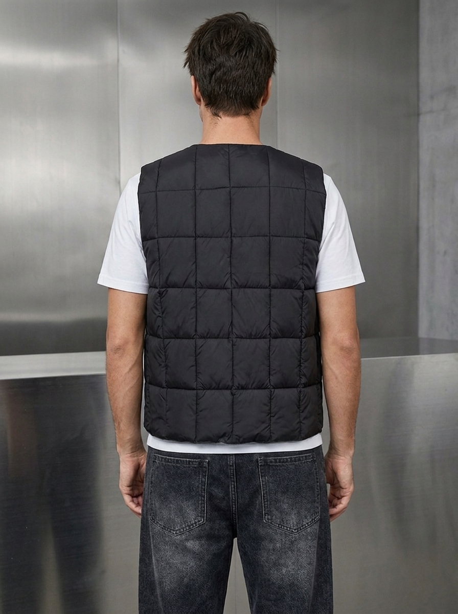 Men's Windproof Sleeveless Vest for Outdoor Activities