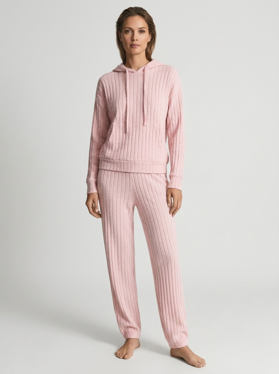 Women's Hooded Sweatshirt and Joggers Set